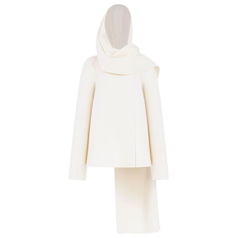 Cappotto Con Sciarpa In Lana Women